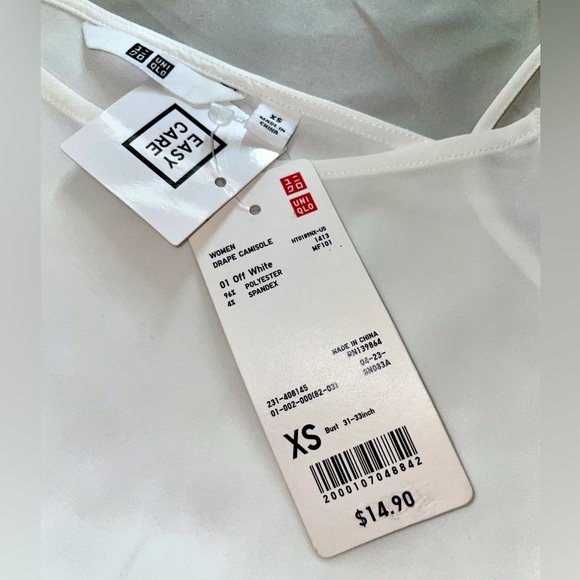 New with tags - breezy, off-white cami - Picture 2 of 9